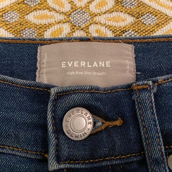 Everlane Authentic Stretch High Rise Cigarette - Picture 5 of 5